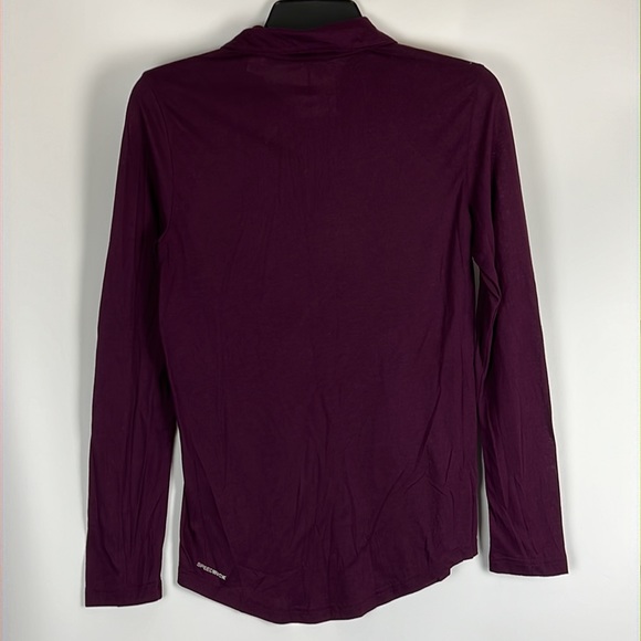 Women's Reebok Workout Ready Supremium 2.0  1/4 Zip Size: S - Picture 4 of 5